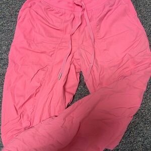 Lululemon Dance Studio Joggers, full length, pink